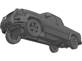 Chevrolet Silverado (2001) 3D Model preview
