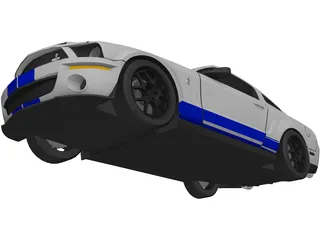 Ford Mustang Shelby GT 3D Model preview