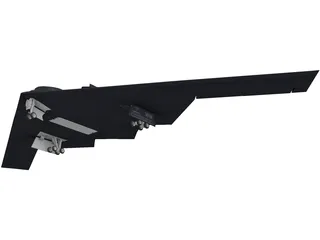 B-2 Bomber 3D Model preview