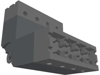 V8 Engine 3D Model preview