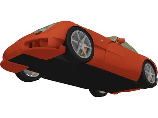 TVR Sagaris (2006) 3D Model preview