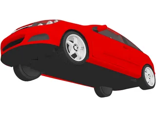 Opel Astra 3D Model preview
