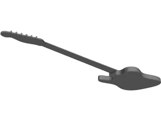 Squier Electric Guitar 3D Model preview