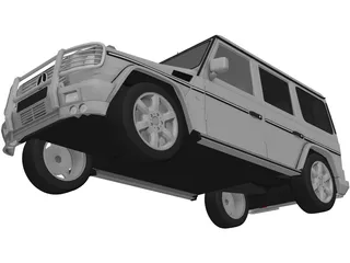 Mercedes-Benz G-class 3D Model preview