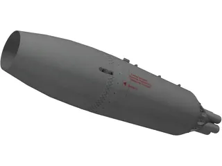 UB-16-M57-UM Rocket Pod 3D Model preview
