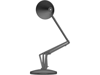 Anglepoise Lamp 3D Model preview