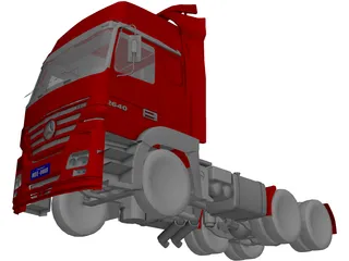 Mercedes-Benz Axor 2046 3D Model preview