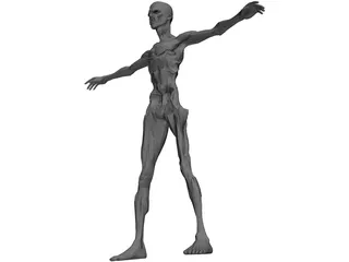 Zombie 3D Model preview