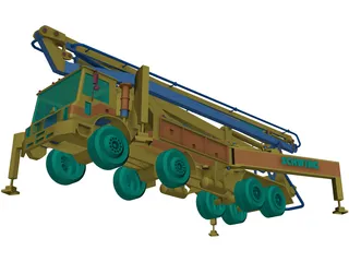 Schwing Truck 3D Model preview