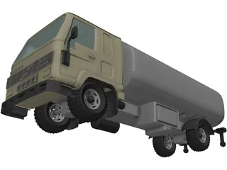 Volvo Truck 3D Model preview
