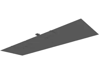 F1 Phoenix Grand Prix Track 1991 Layout 3D Model preview