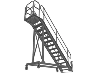 Mobile Platform 3D Model preview