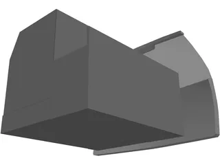 Dog Cage 3D Model preview
