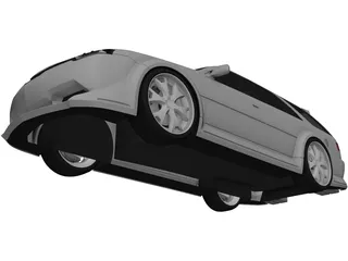 Concept Car QS 3D Model preview