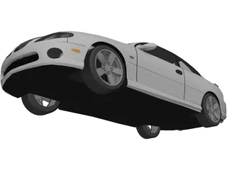 Pontiac GTO 3D Model preview