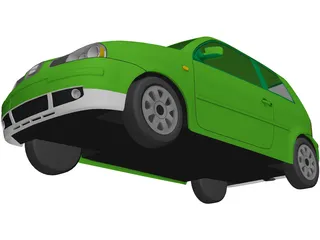 Seat Arosa 3D Model preview