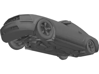 Ford Mustang 3D Model preview