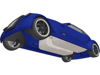 Concept Car 3D Model preview