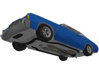 Chevrolet Chevelle SS (1972) 3D Model preview