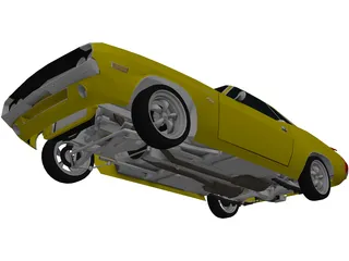 Dodge Challenger (1970) 3D Model preview