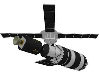 Skylab C 3D Model preview