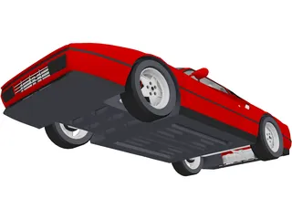 Ferrari 328 GTS (1985) 3D Model preview