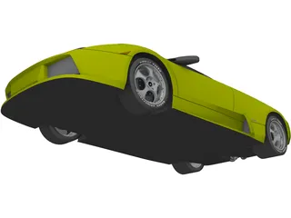 Lamborghini Murcielago 3D Model preview
