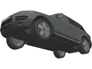 Volkswagen Touareg 3D Model preview