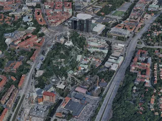 Gothenburg City, Sweden (2022) 3D Model preview