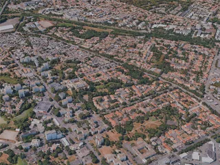 La Rochelle City, France (2024) 3D Model preview