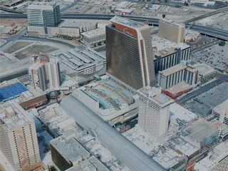 Las Vegas City, Downtown, USA (2024) 3D Model preview