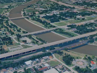 Oklahoma City, OK, USA (2024) 3D Model preview