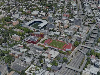 Portland City, OR, USA (2023) 3D Model preview