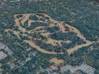 Tallahassee City, FL, USA (2024) 3D Model preview