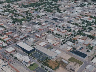 Wichita City, KS, USA (2024) 3D Model preview