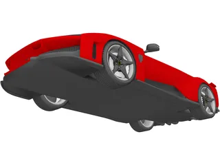 Ferrari F80 (2025) 3D Model preview