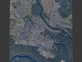 Alytus City, Lithuania (2023) 3D Model preview