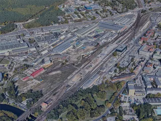 Bydgoszcz City, Poland (2023) 3D Model preview