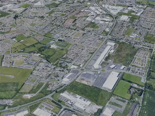 Dundalk City, Ireland (2023) 3D Model preview