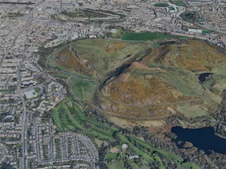Edinburgh City, UK (2025) 3D Model preview
