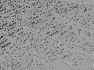 Jelgava City, Latvia (2023) 3D Model preview