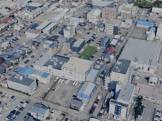 Kanazawa City, Japan (2024) 3D Model preview