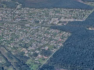 Mazeikiai City, Lithuania (2023) 3D Model preview