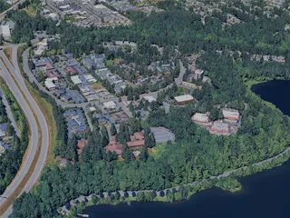 Olympia City, WA, USA (2024) 3D Model preview