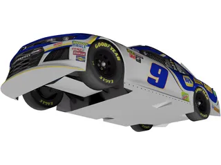 Nascar Chevy SS 3D Model preview