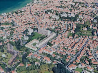 Biarritz City, France (2024) 3D Model preview