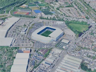 Cardiff City, UK (2025) 3D Model preview
