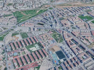 Cordoba City, Spain (2025) 3D Model preview