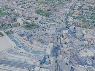 Hull City, UK (2025) 3D Model preview