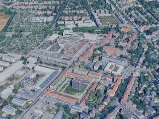 Karlsruhe City, Germany (2025) 3D Model preview